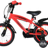 Disney autos disney cars kinderfiets - jongens - 14 inch - rood - twee handremmen