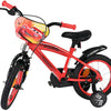 Disney autos disney cars kinderfiets - jongens - 14 inch - rood