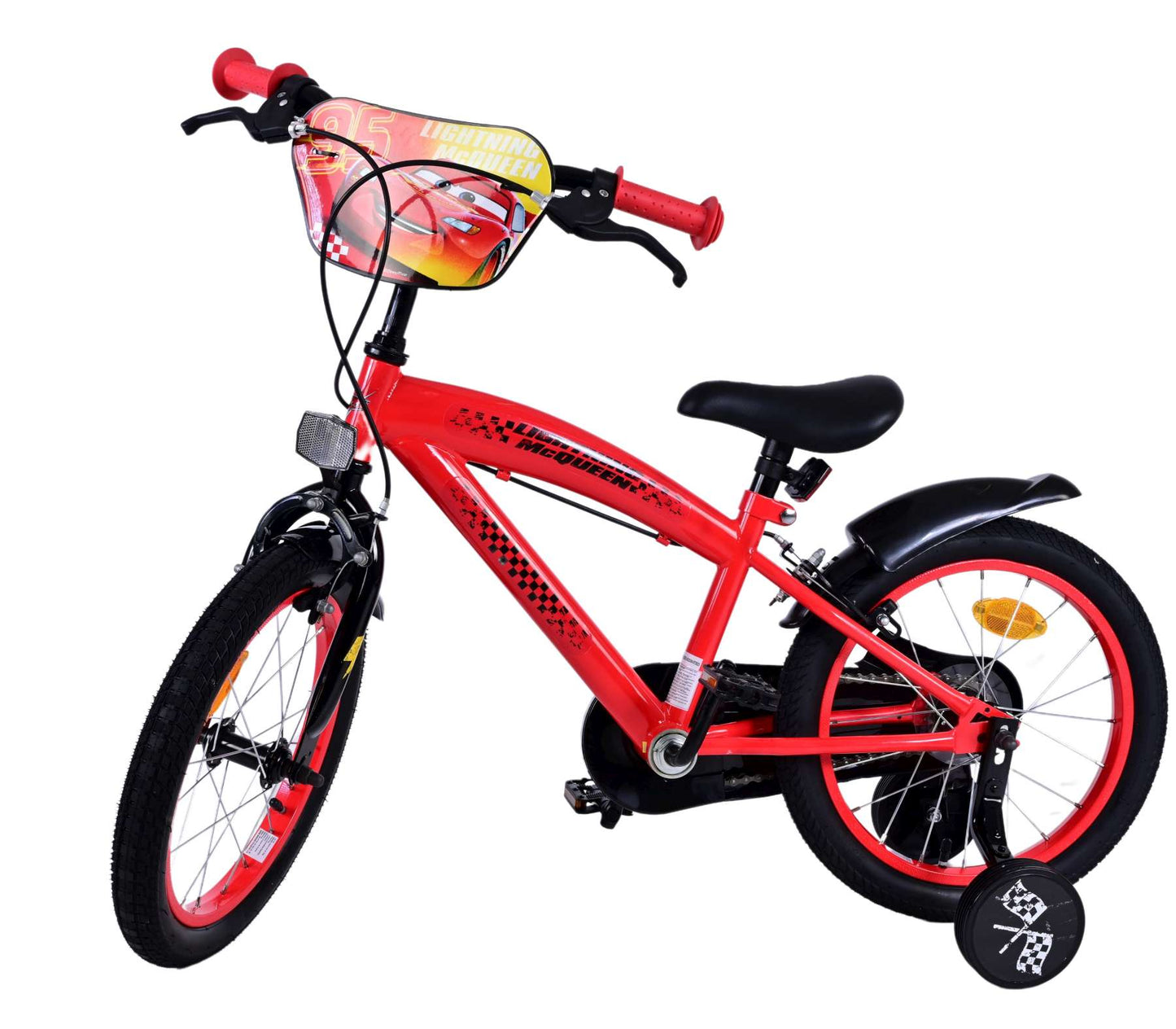 Disney Disney Kinderfiets Jongens 16 inch Rood 2 handremmen
