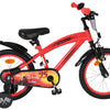 Disney autos disney cars kinderfiets - jongens - 16 inch - rood