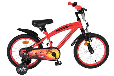 Disney autos disney cars kinderfiets - jongens - 16 inch - rood