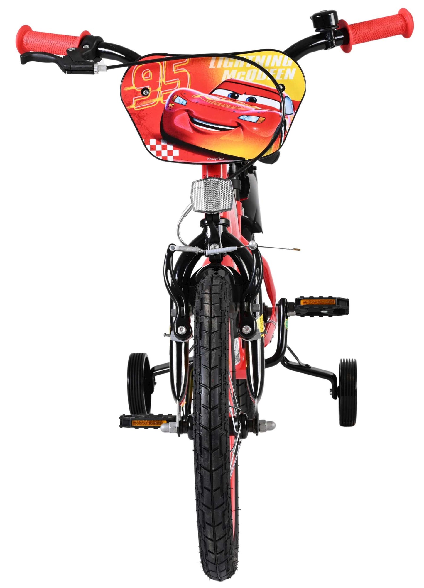 Disney autos disney cars kinderfiets - jongens - 16 inch - rood