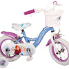 Disney Frozen 2 Kinderfiets - Meisjes - 12 inch - Blauw Paars - Twee handremmen