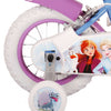 Disney Frozen 2 Kinderfiets - Meisjes - 12 inch - Blauw Paars - Twee handremmen