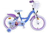 Disney Frozen 2 Kinderfiets Meisjes 16 inch Blauw Paars Twee handremmen - afbeelding 1