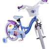 Disney Frozen 2 Kinderfiets Meisjes 16 inch Blauw Paars Twee handremmen