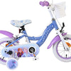 Disney die eiskönigin disney frozen 2 kinderfiets - meisjes - 12 inch - blauw paars - twee handremmen
