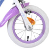 Disney die eiskönigin disney frozen 2 kinderfiets - meisjes - 12 inch - blauw paars - twee handremmen