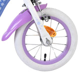 Disney die eiskönigin disney frozen 2 kinderfiets - meisjes - 12 inch - blauw paars - twee handremmen - afbeelding 3