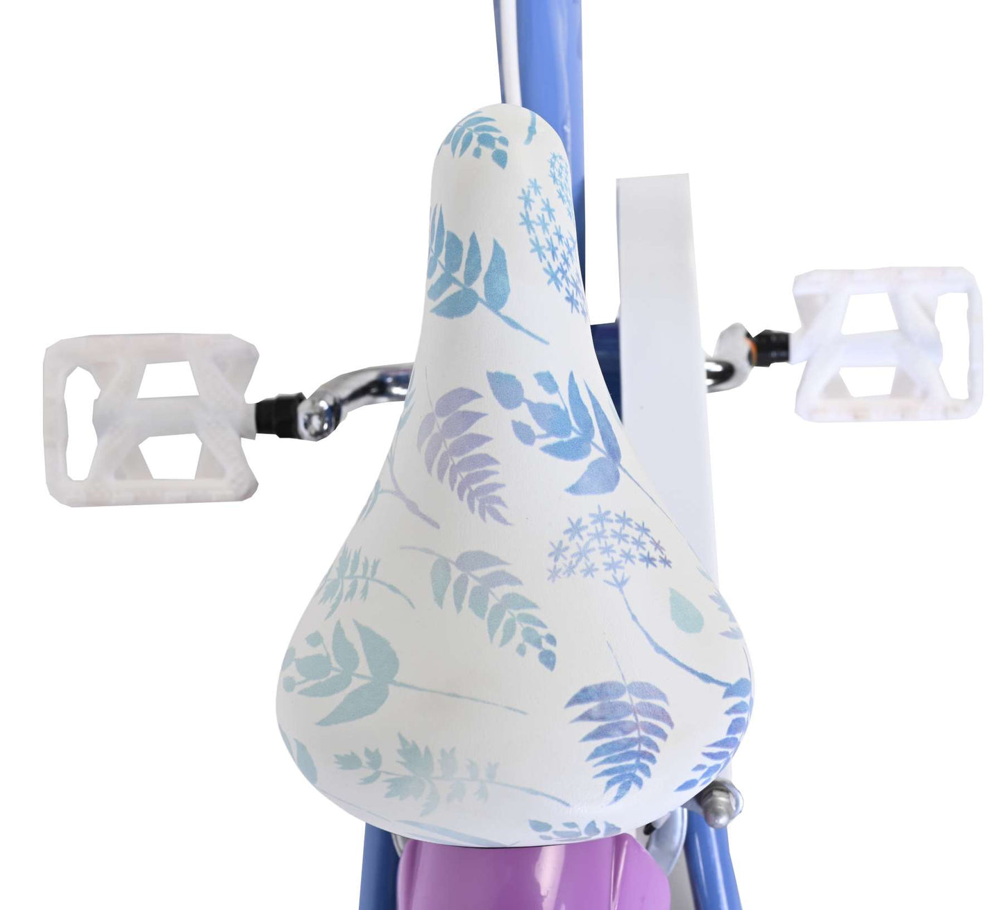 Disney die eiskönigin disney frozen 2 kinderfiets - meisjes - 12 inch - blauw paars - twee handremmen