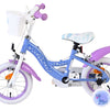 Disney die eiskönigin disney frozen 2 kinderfiets - meisjes - 12 inch - blauw paars - twee handremmen