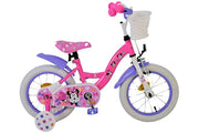 Disney minnie cutest ever! kinderfiets - meisjes - 14 inch - roze - afbeelding 1