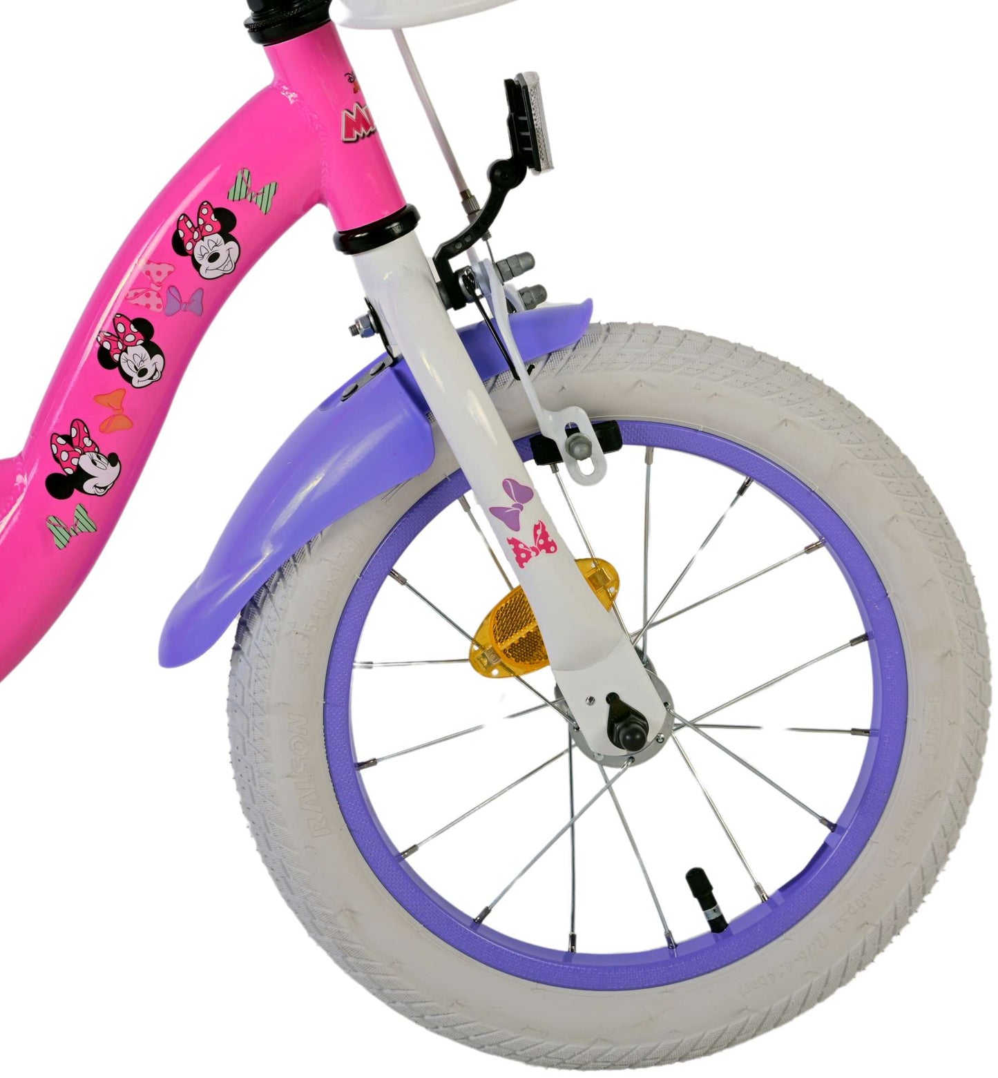 Disney Minnie Cutest Ever! Kinderfiets Meisjes 14 inch Roze