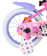 Disney minnie cutest ever! kinderfiets - meisjes - 14 inch - roze - afbeelding 2