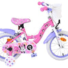 Disney minnie kinderfiets - meisjes - 14 inch - roze - twee handremmen