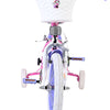 Disney minnie kinderfiets - meisjes - 14 inch - roze - twee handremmen