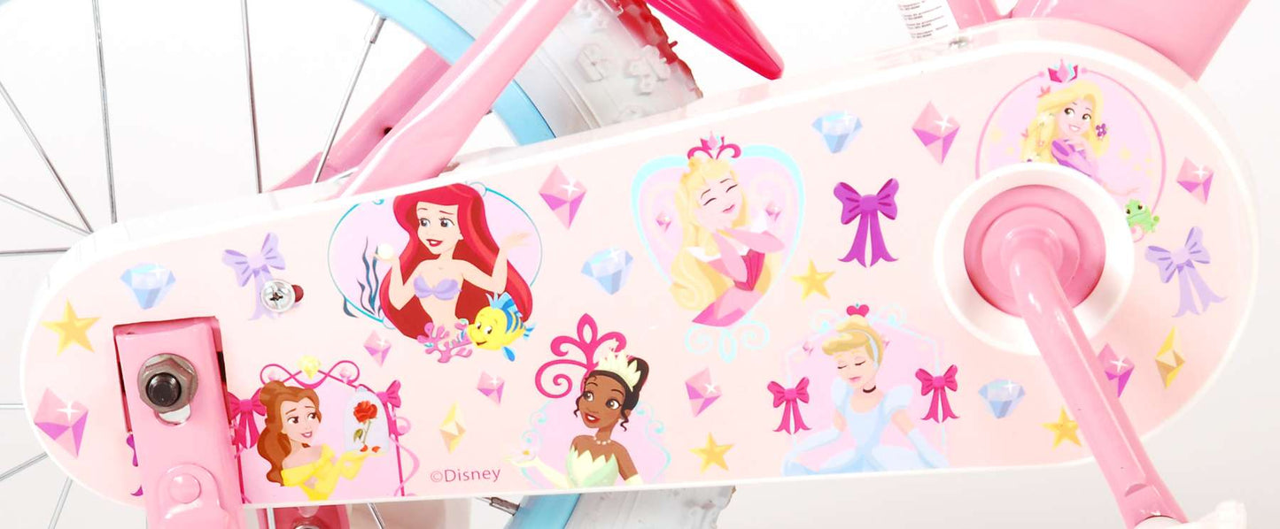 Princess 14 Inch 25 cm Meisjes Terugtraprem Roze