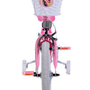 Disney Princess Kinderfiets Meisjes 16 inch Roze Twee Handremmen