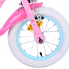 Volare magic royals kinderfiets - meisjes - 12 inch - roze - twee handremmen