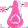 Volare magic royals kinderfiets - meisjes - 12 inch - roze - twee handremmen