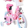 Volare magic royals kinderfiets - meisjes - 14 inch - roze - twee handremmen