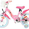 Volare magic royals kinderfiets - meisjes - 14 inch - roze - twee handremmen