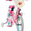 Volare magic royals kinderfiets - meisjes - 16 inch - roze - twee handremmen