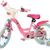 Volare magic royals kinderfiets - meisjes - 16 inch - roze - twee handremmen