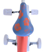 Stitch Stitch Kinderfiets Meisjes 16 inch Crème Koraal Blauw Twee handremmen - afbeelding 4