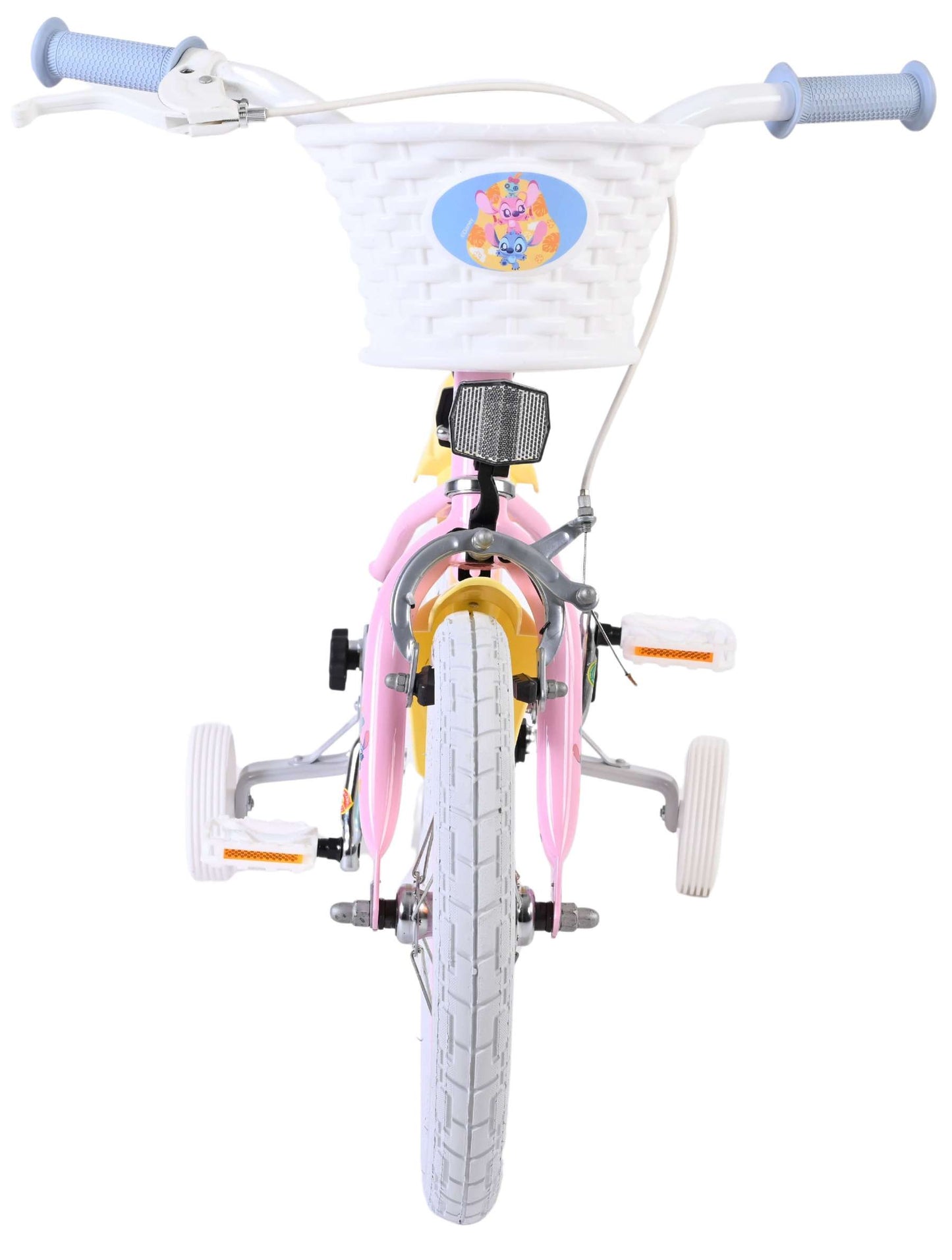 Stich disney stitch kinderfiets - meisjes - 14 inch - roze