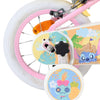 Stich disney stitch kinderfiets - meisjes - 12 inch - twee handremmen - roze