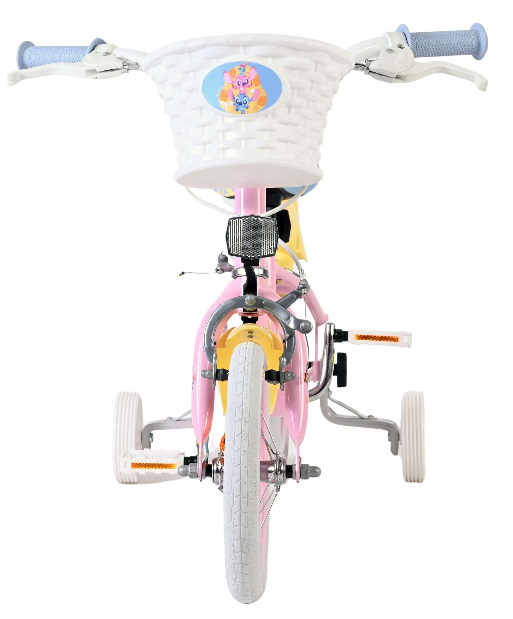Volare koala kinderfiets - meisjes - 12 inch - roze - twee handremmen