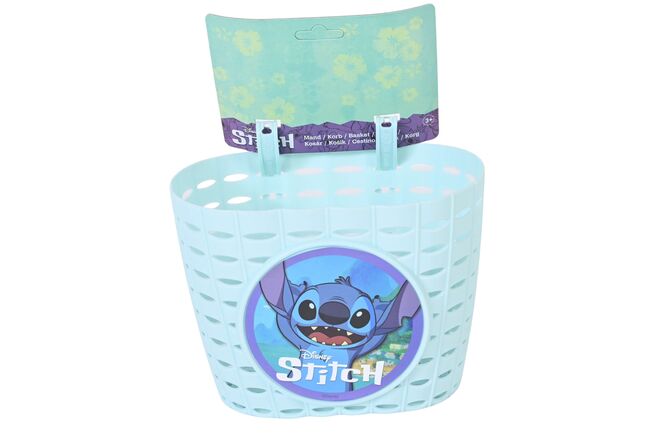 Stich disney stitch plastic mandje - uni - blauw