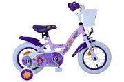 Volare disney wish kinderfiets - meisjes - 12 inch - paars - afbeelding 1