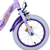 Wish disney kinderfiets - meisjes - 14 inch - paars - twee handremmen