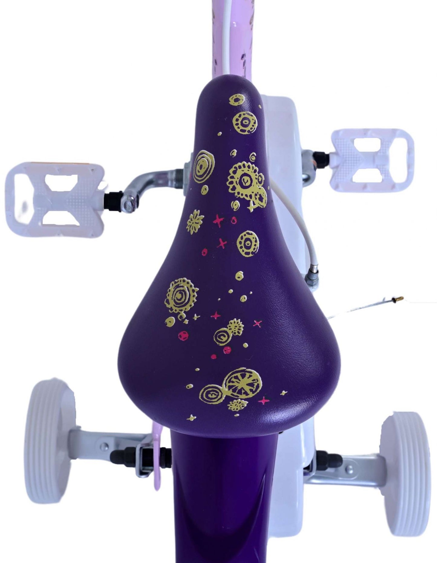 Wish Wish Kinderfiets Meisjes 14 inch Paars Twee handremmen