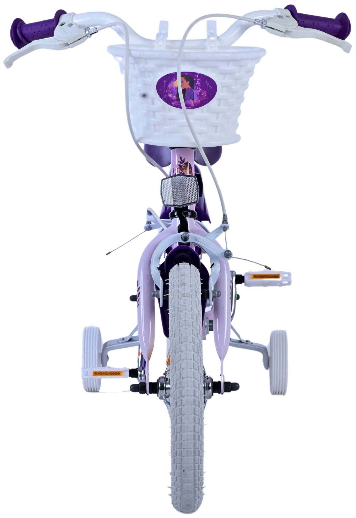 Wish Wish Kinderfiets Meisjes 14 inch Paars Twee handremmen