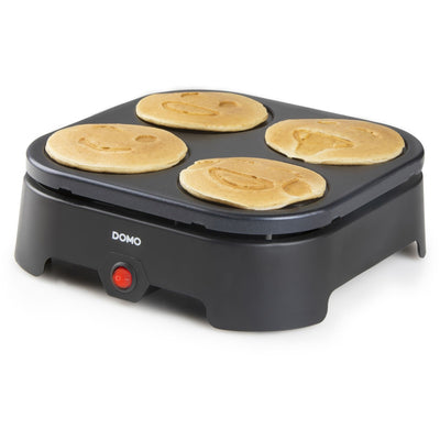 Domo pannenkoekenplaat 'emoji party' do8718p