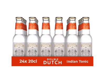 Double dutch indian tonic water flesje (24x 20cl)