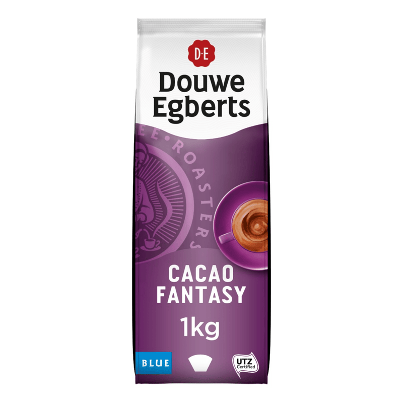 Douwe egberts cacao fantasy blue utz (1kg)