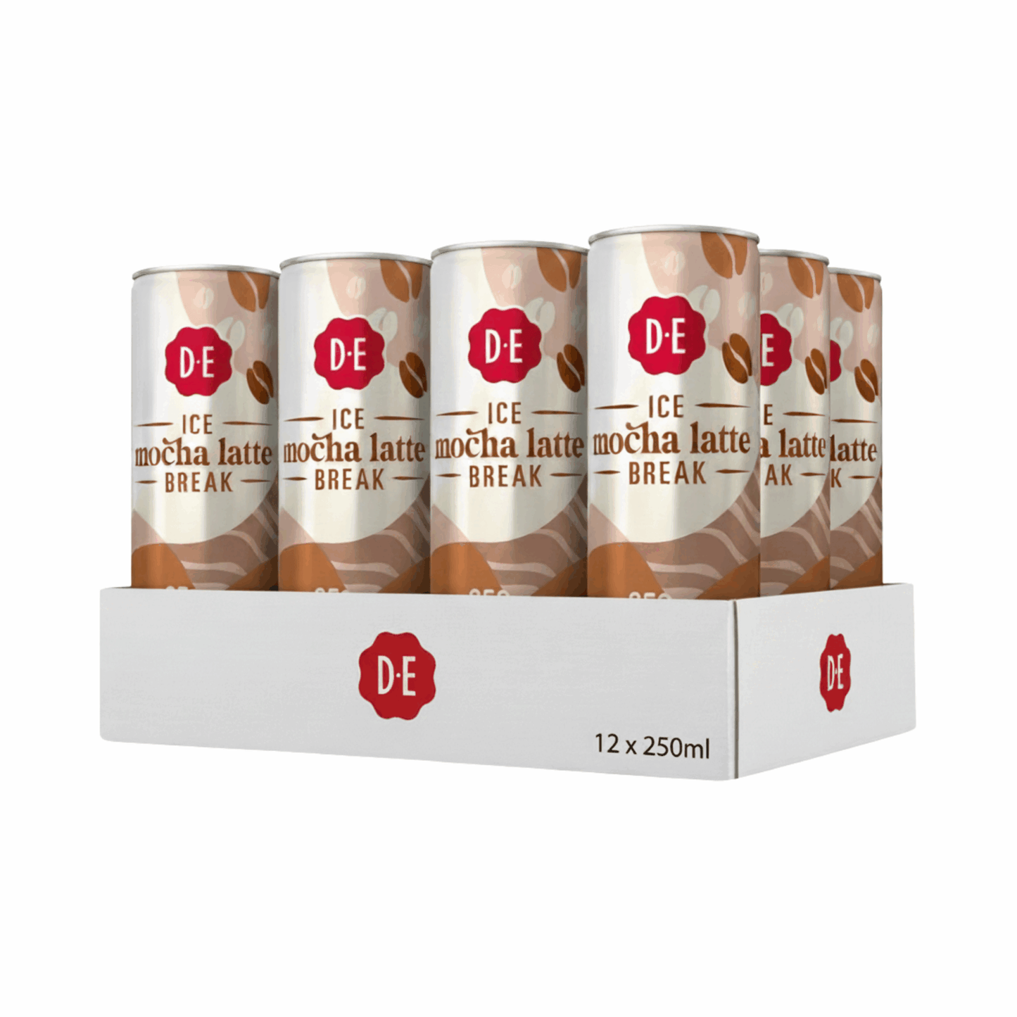 Douwe egberts ice mocha latte ijskoffie - 12 x 250 ml