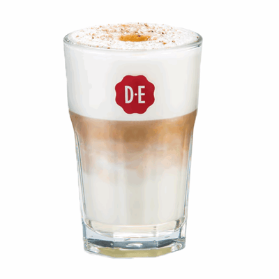 Douwe egberts latte macchiato glas (12x 295ml)