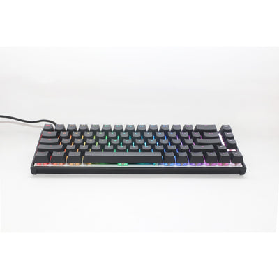 Ducky mecha pro sf, toetsenbord (zwart, us lay-out, cherry mx silent red, rgb leds, 65%, pbt double-shot)
