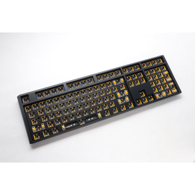 Ducky one 3 ansi layout barebone, toetsenbord (zwart zwart, us lay-out, rgb leds, hot swap, barebone)