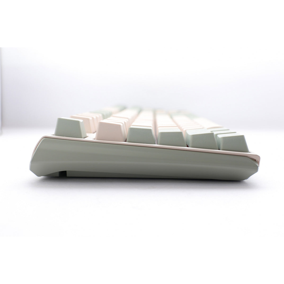 Ducky one 3 matcha tkl, toetsenbord (crème groen, us lay-out, cherry mx silent red, pbt double shot, hot swap)