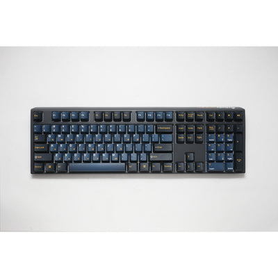 Ducky one 3 pro, gaming toetsenbord (zwart, us lay-out, cherry mx2a red, rgb led, double-shot pbt, quack mechanics, hot swap)