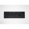 Ducky zero 6108 classic black, gaming toetsenbord (zwart wit, us lay-out, cherry mx2a blue, rgb leds, double-shot pbt, hot swap, 2.4ghz | bluetooth | usb-c)