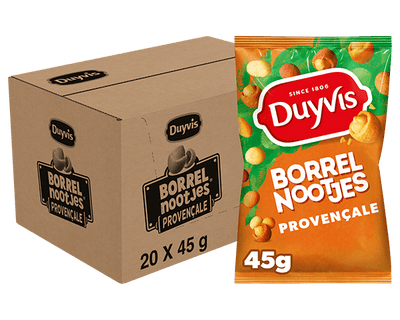 Duyvis borrelnootjes provencale (20x45gr)