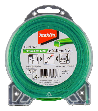 Makita accessoires maaidraad 2x15mtr grn - e-01769 - e-01769