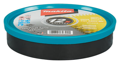 Makita accessoires doorslijpschijf rvs a60v 125x22,23x1,0mm - e-17120-12